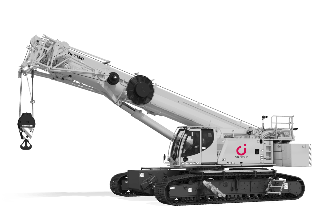 Crawler telescopic crane 130t